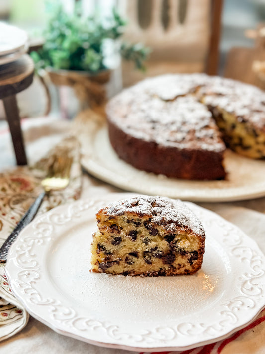 Chocolate Chip Ricotta Cake