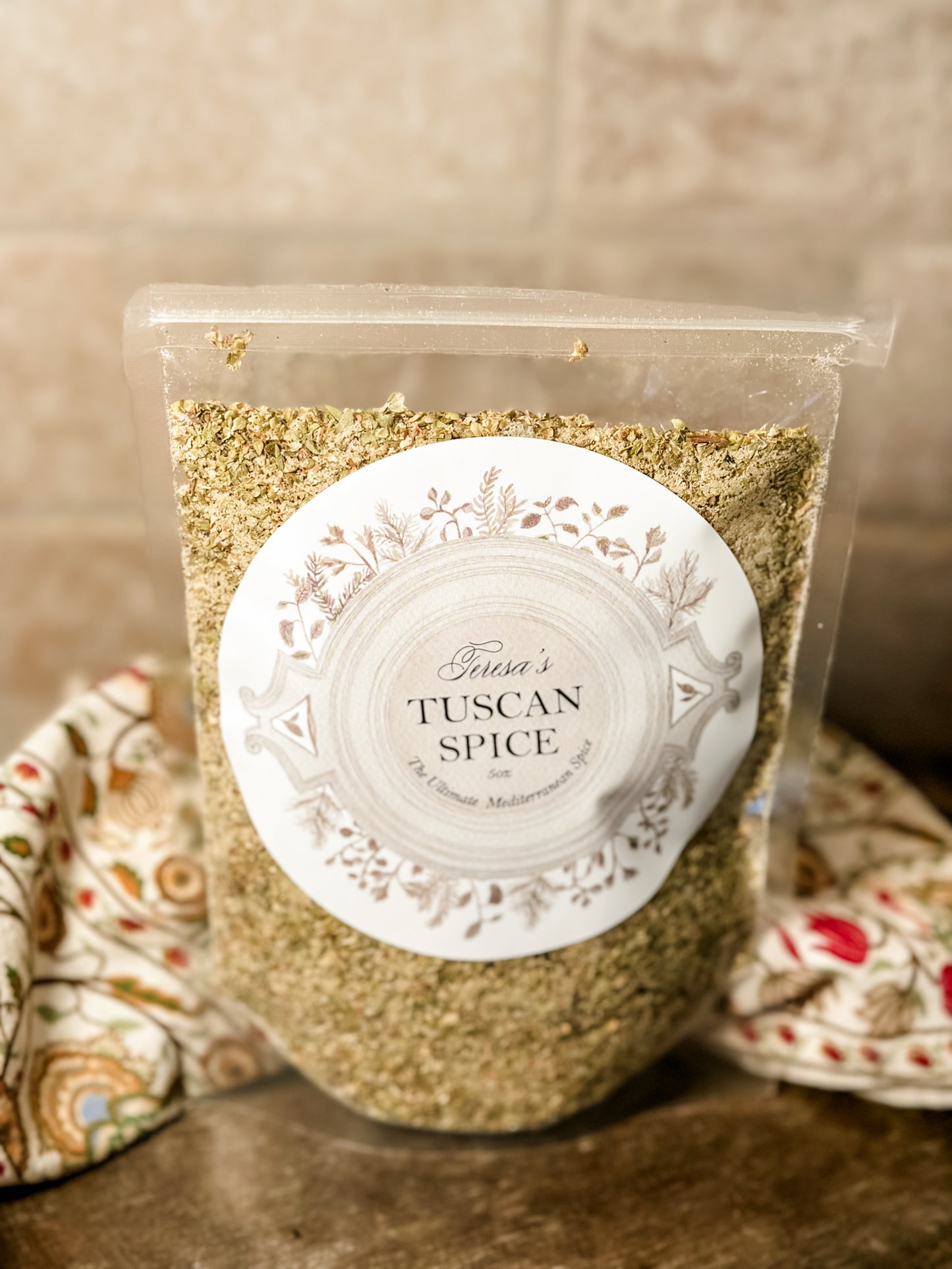 Teresa’s Tuscan Spice Bag (5 oz. resealable bag)