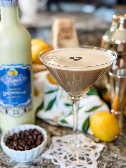 Espresso Martini (With Crema di Limoncello)