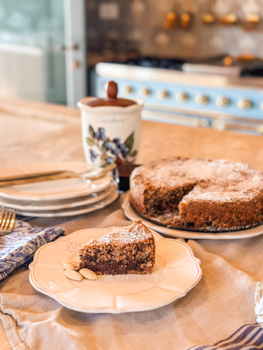 Almond and Dark Chocolate Cake (Gluten Free)