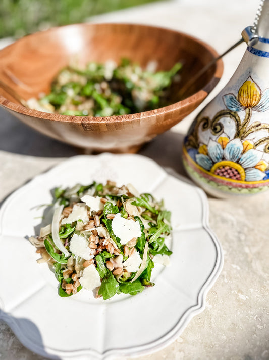 Arugula and Farro Salad