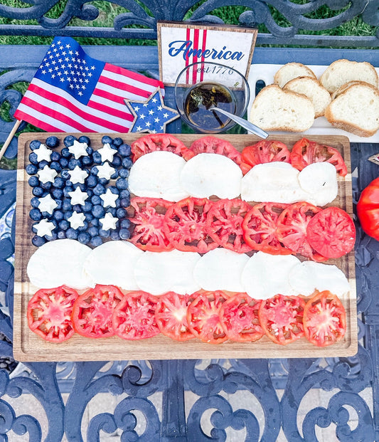 Flag Caprese