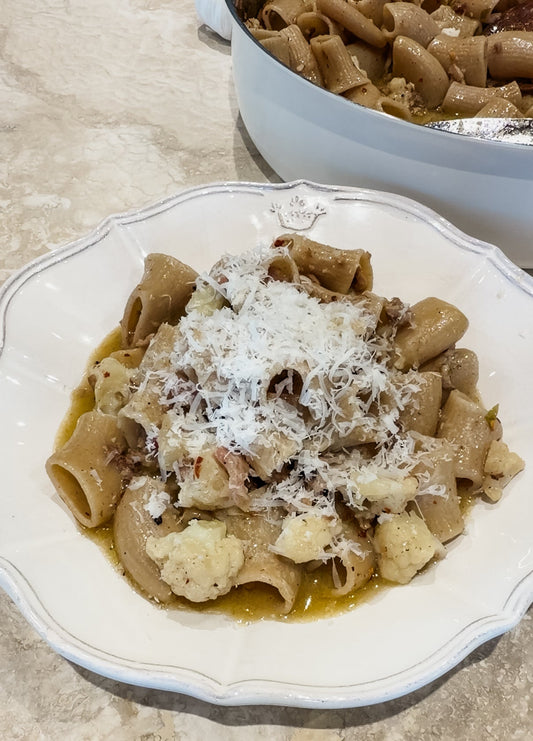 Mario's Sausage and Cauliflower Pasta