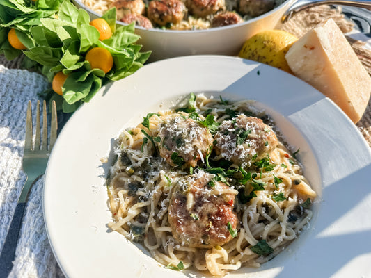 Chicken Piccata Meatballs