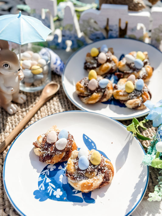 Nutella Nests with Puff Pastry