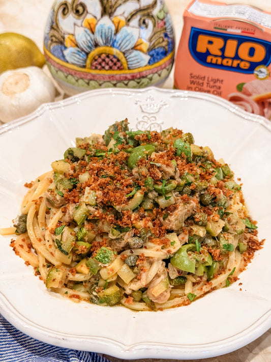 Pasta with Tuna and Zucchini