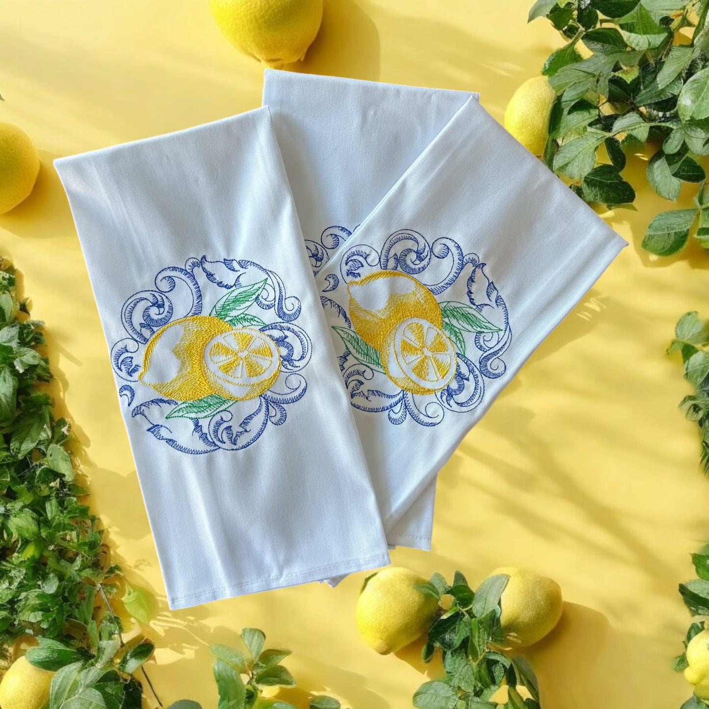 Lemon Dishtowel