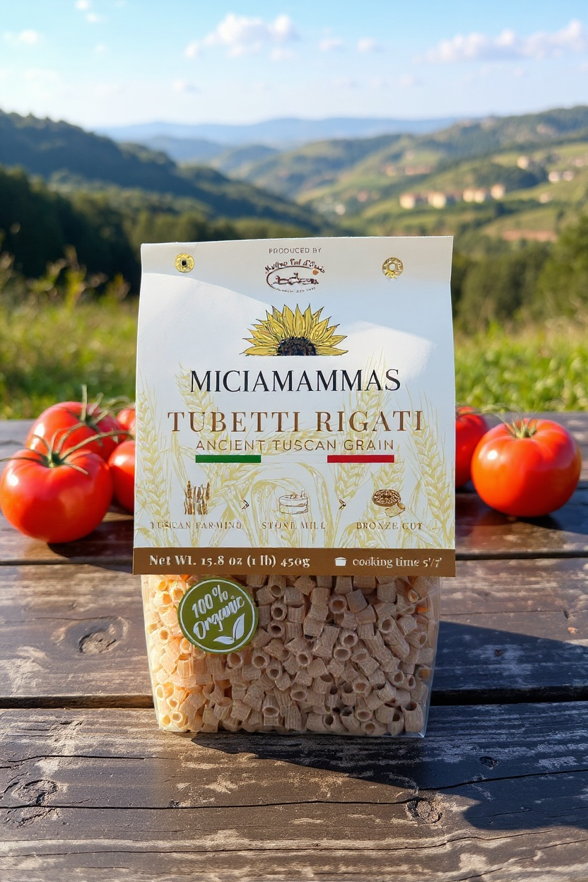 Miciamammas Durum Wheat Tubetti Rigati